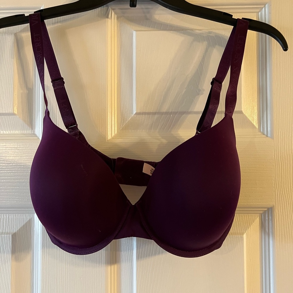 Victoria’s Secret T-shirt Bra Purple 32DDD/32F